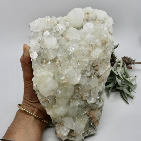 Crystals ~ Apophyllite + Stilbite Mineral 2150 grams