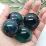Crystals ~Fluorite Small Spheres