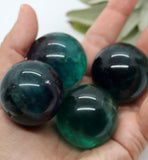 Crystals ~Fluorite Small Spheres