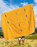 Mexican Blanket ~ Thunderbird - (Gold) - SHIPS FREE!